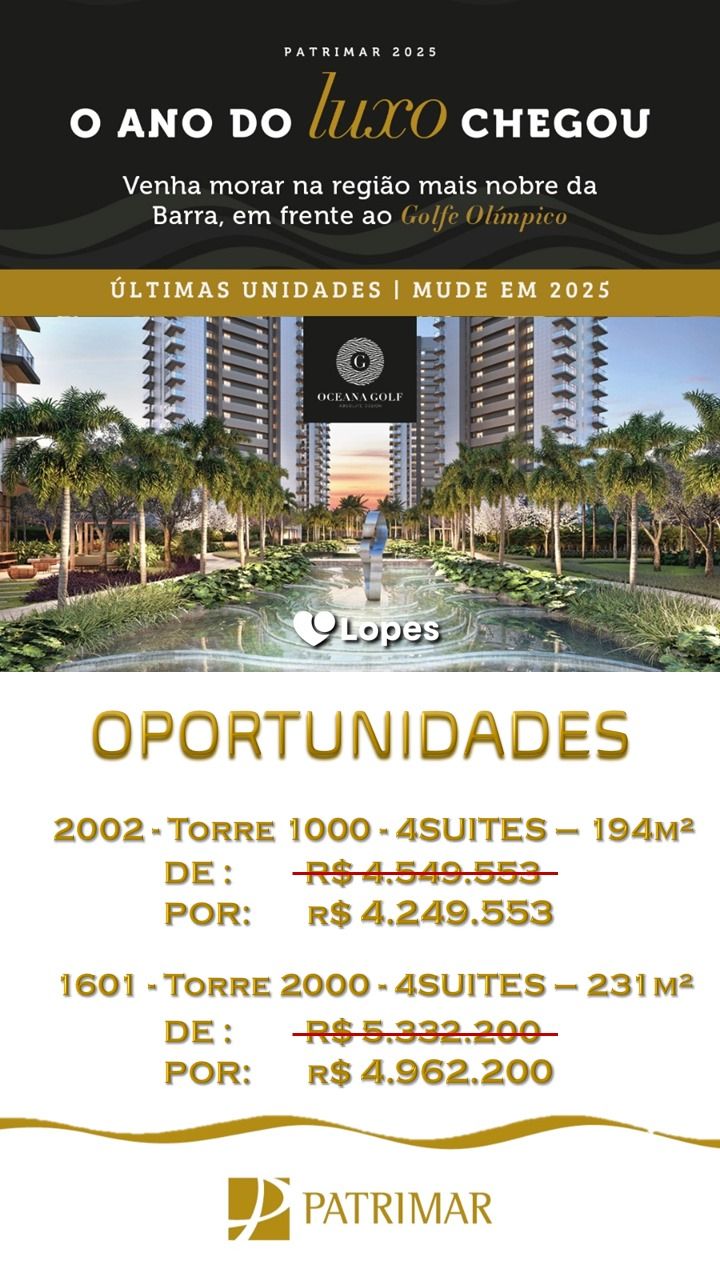 oportunidade oceana golf 